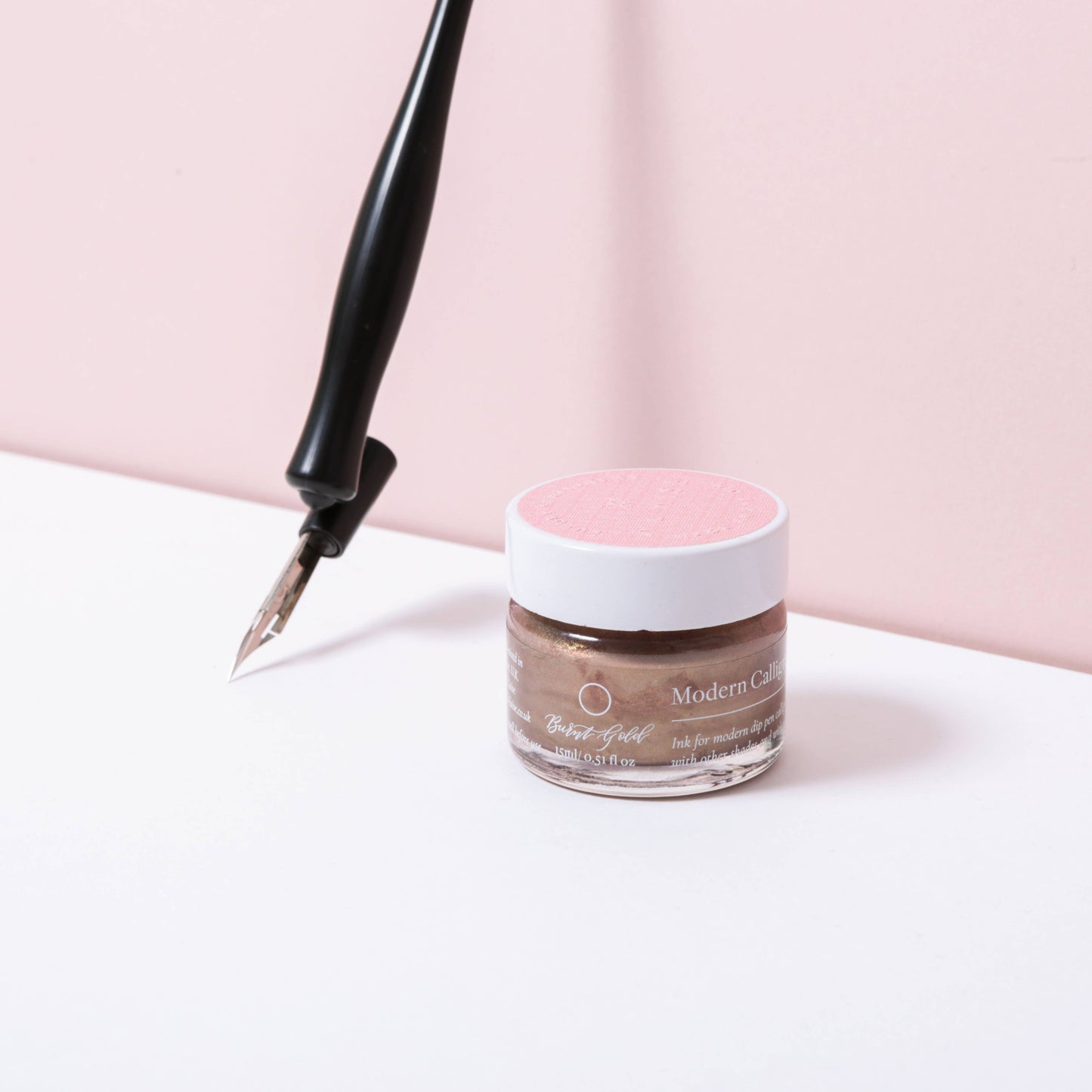 Burnt Gold Modern Calligraphy Ink