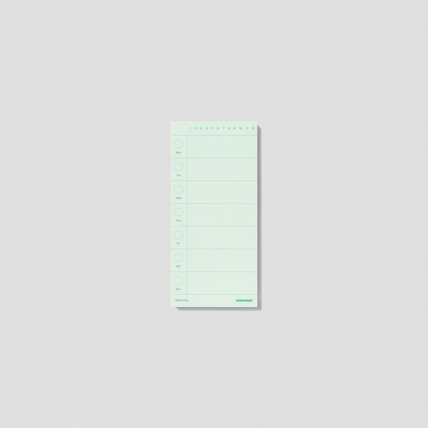 The Week Pad / Green