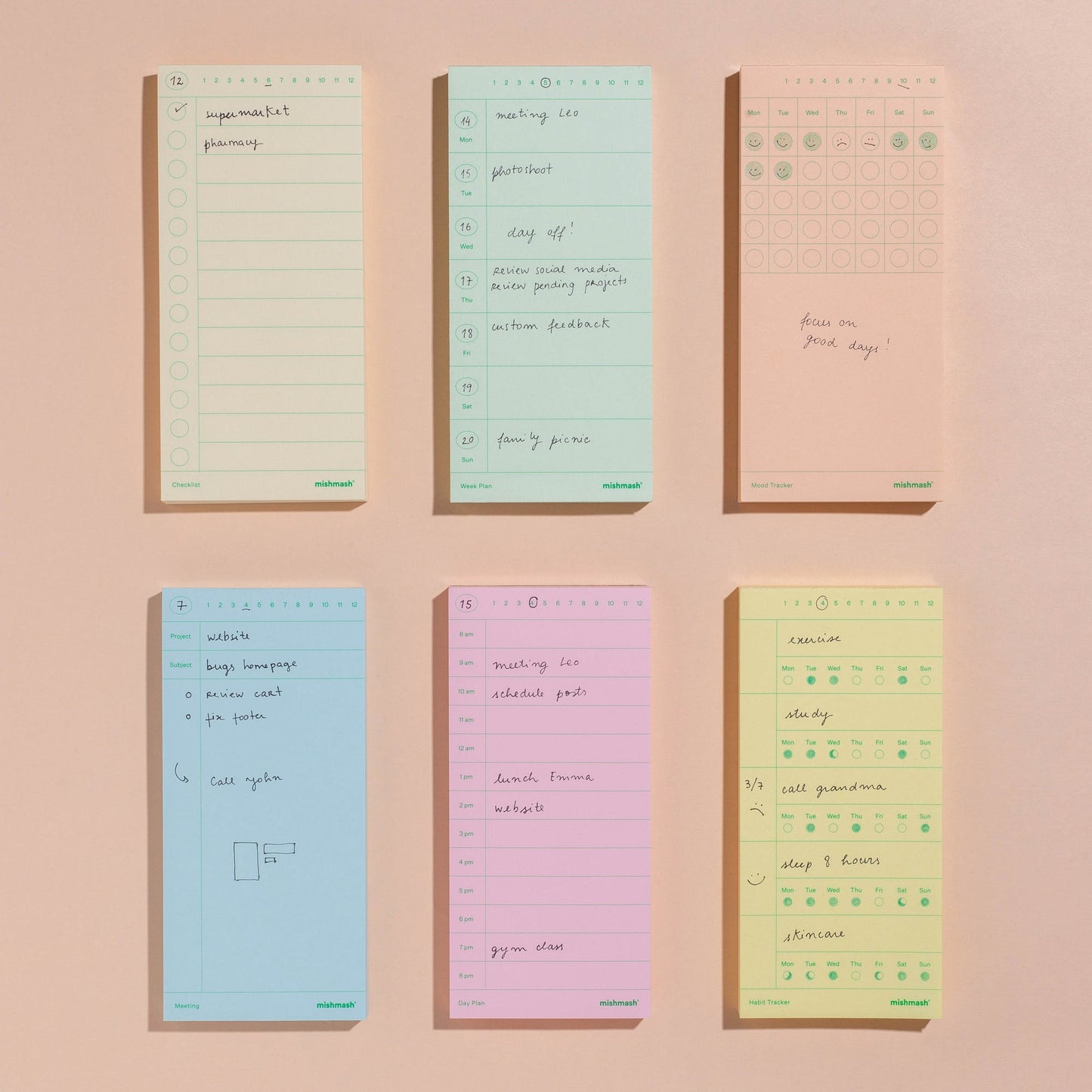 The Checklist Pad / Yellow