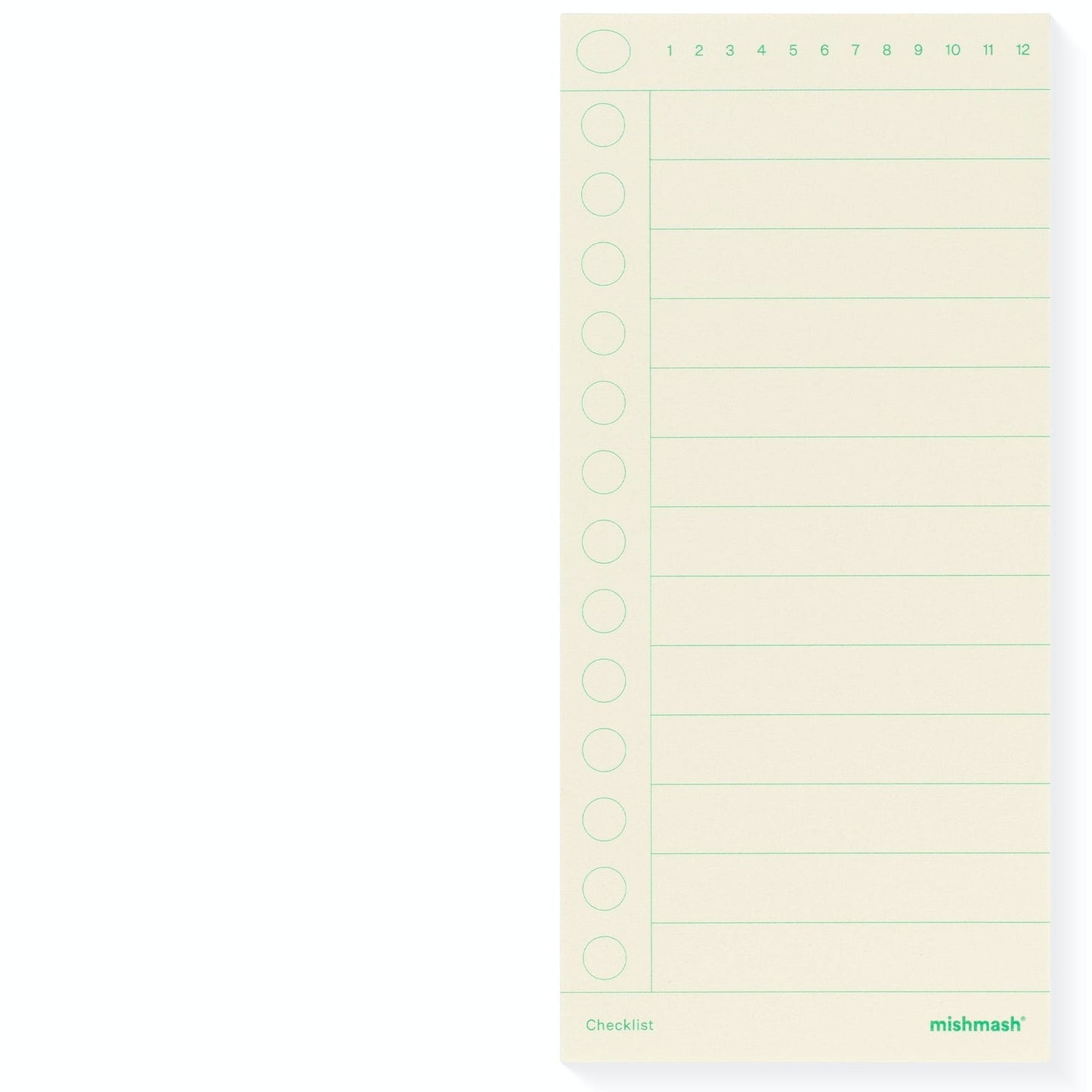 The Checklist Pad / Yellow
