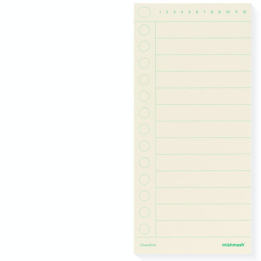 The Checklist Pad / Yellow