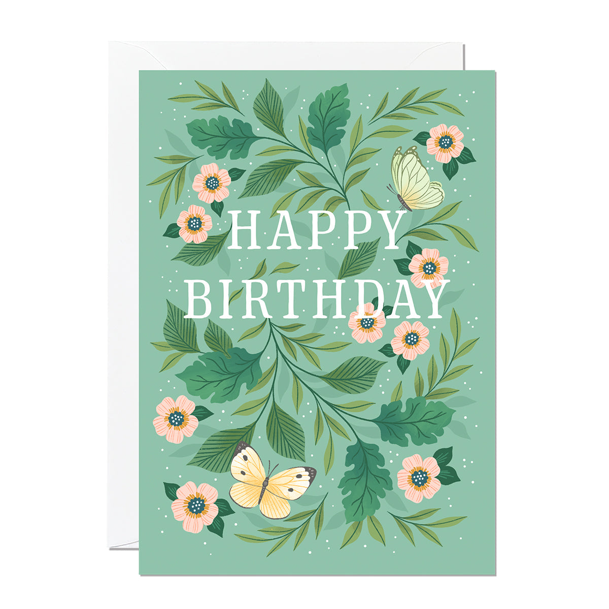Happy Birthday - Floral