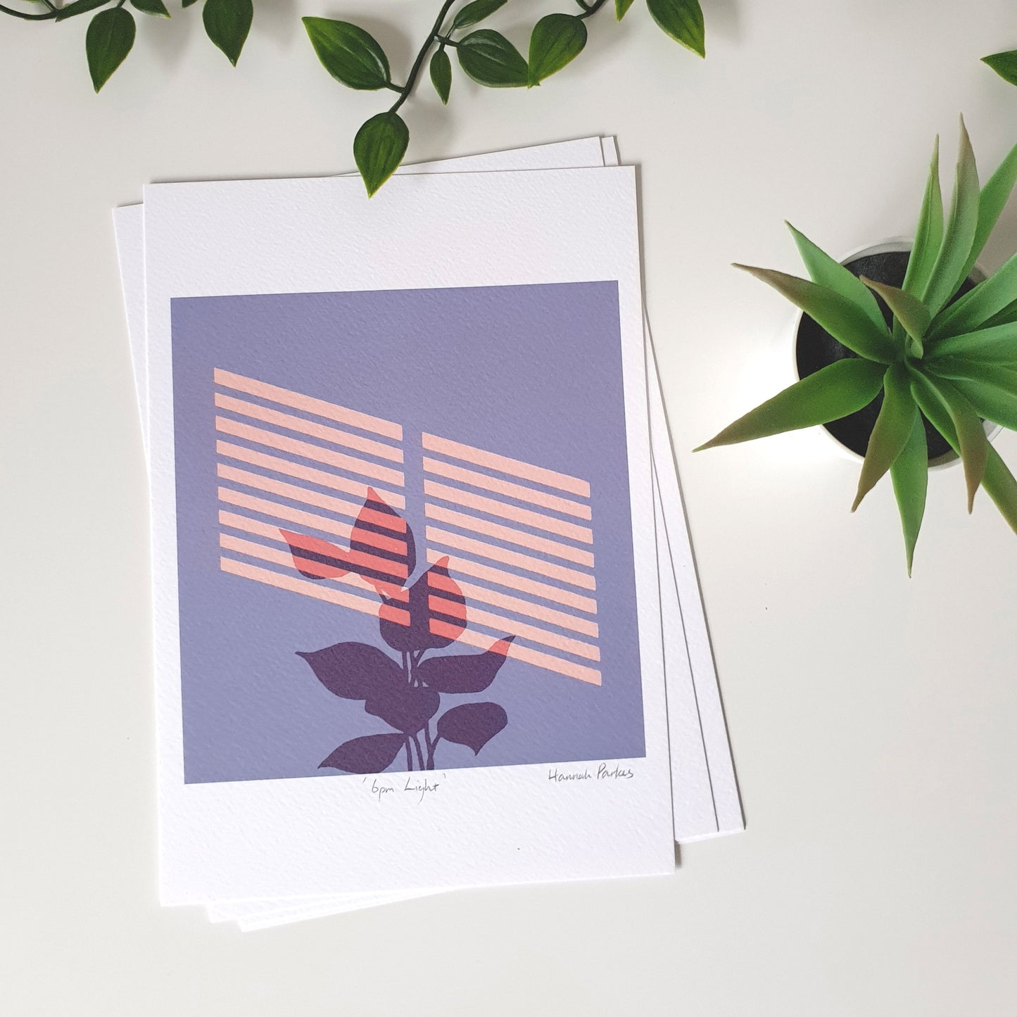 6pm Light - A5 Print