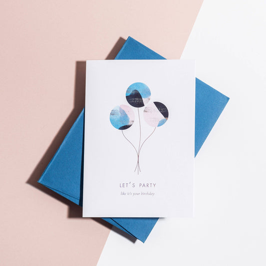 'Let's Party Like It's Your Birthday' Card