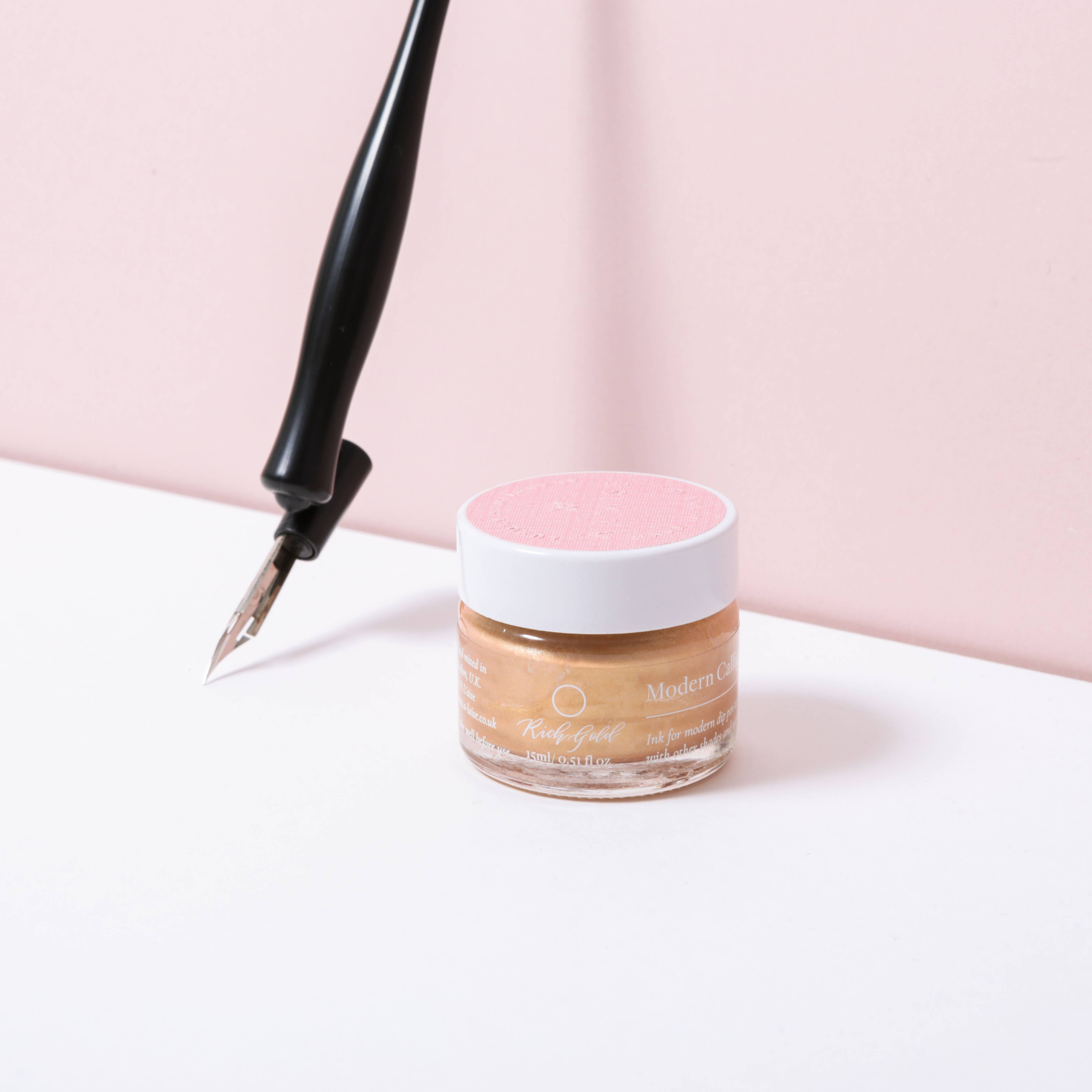 Rich Gold Modern Calligraphy Ink – Birmingham Stationery