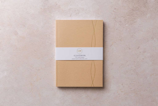 A5 lined notebooks - Beautiful 192-page ruled notepads