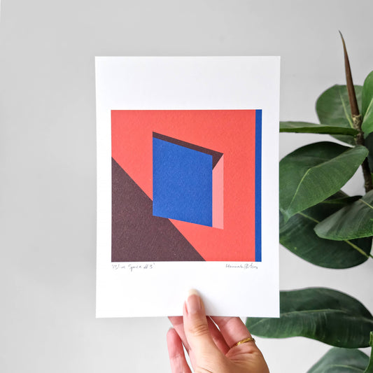 A5 Blue Space #3