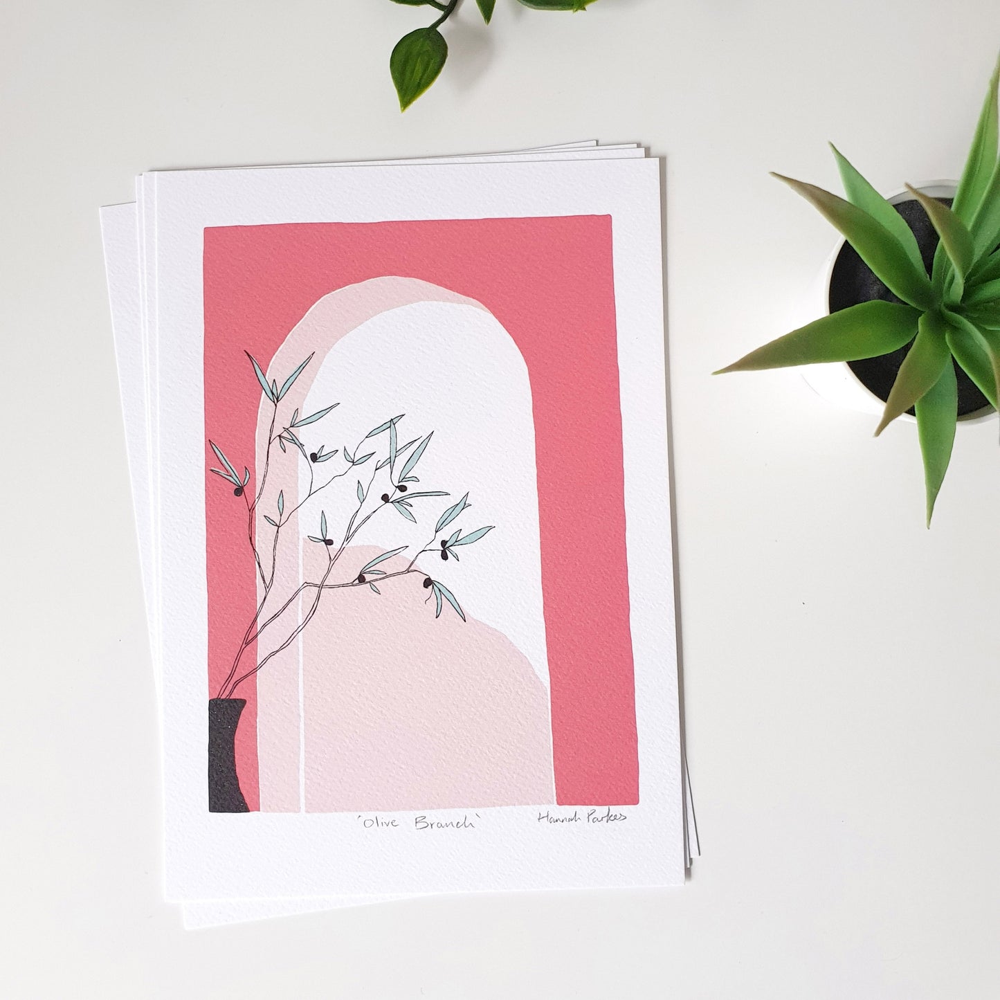 Olive Branch - A5 Print