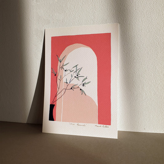 Olive Branch - A5 Print
