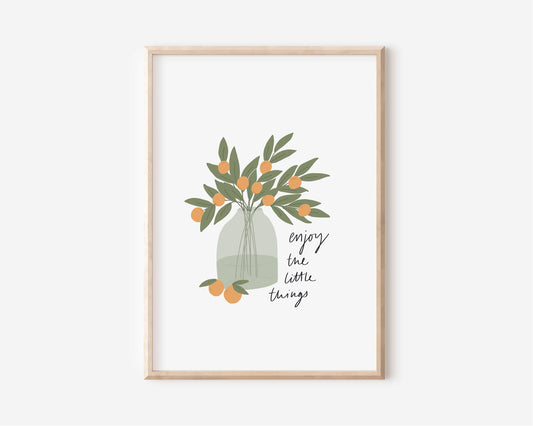 'Enjoy The Little Things'