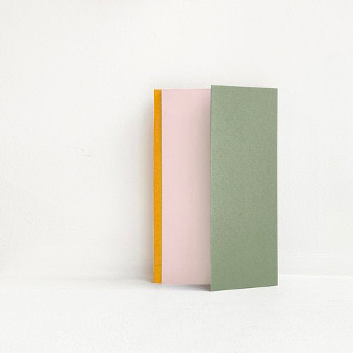 Fold Notebook Ed.2 Mustard/Rose/Green