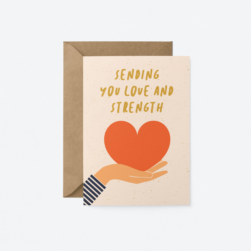 Sending You Love and Strength – Birmingham Stationery