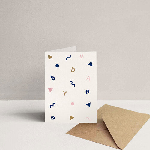 Confetti Birthday Card