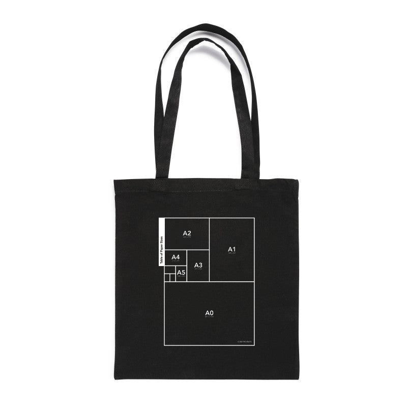 Tote bag "Paper size"